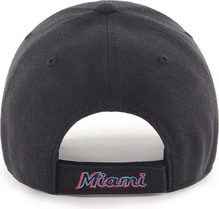 Actual product image 47 Brand Relaxed Fit Cap - MLB Miami Marlins Black