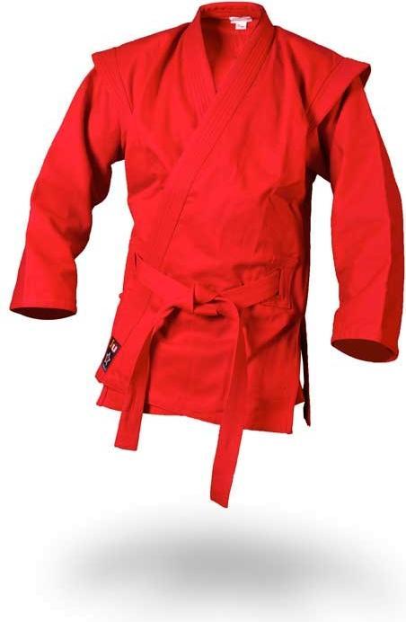Actual product image Ju-Sports Sambo jacket - Kurtka - red incl. belt (170)