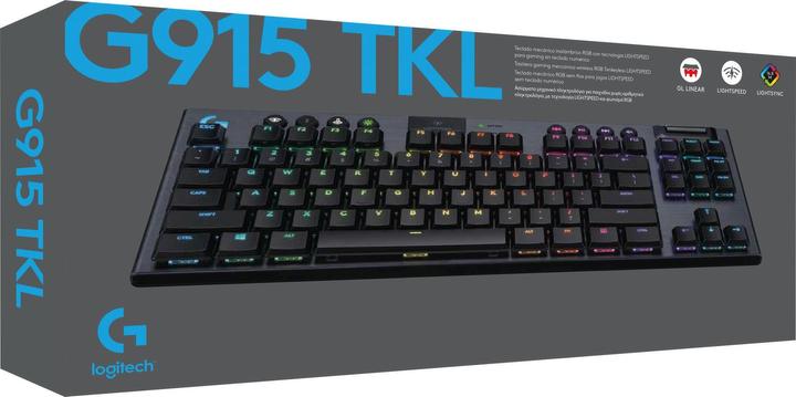Actual product image Logitech G G915 (DE, Wireless, Cable)