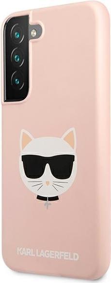 Immagine prodotto Karl Lagerfeld KLHCS22MSLCHPI Custodia rigida per S22 + S906, rosa (Samsung Galaxy S22+)