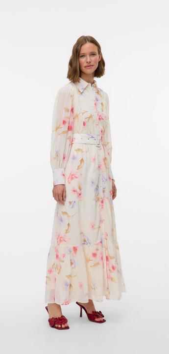 Produktbild Vero Moda AWIRIS Langes Kleid Hemdblusenkleid (XL)