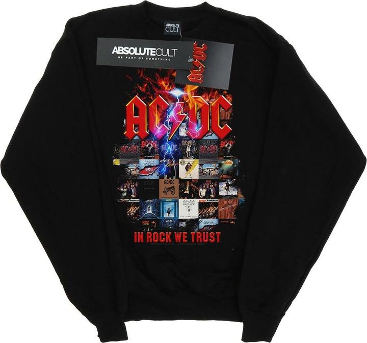 Image du produit AC/DC - Sweat IN ROCK WE TRUST ALBUM COVER - Garçon (152, 158)
