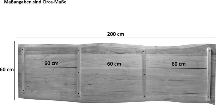 Immagine prodotto SAM Curt (200 x 60 x 3 cm)