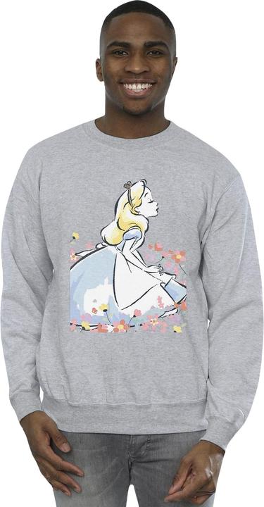 Produktbild Disney Alice In Wonderland Sketch Flowers Sweatshirt (XL)