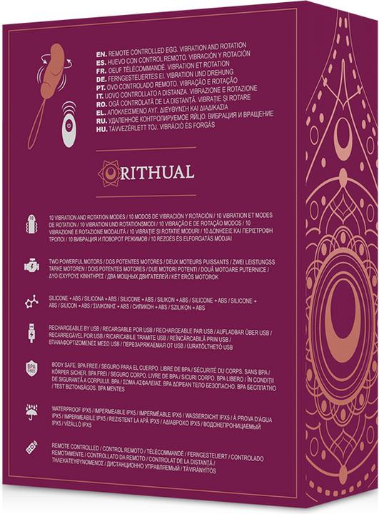 Immagine prodotto Ritual Uovo vibrante "Esha" con rotazione