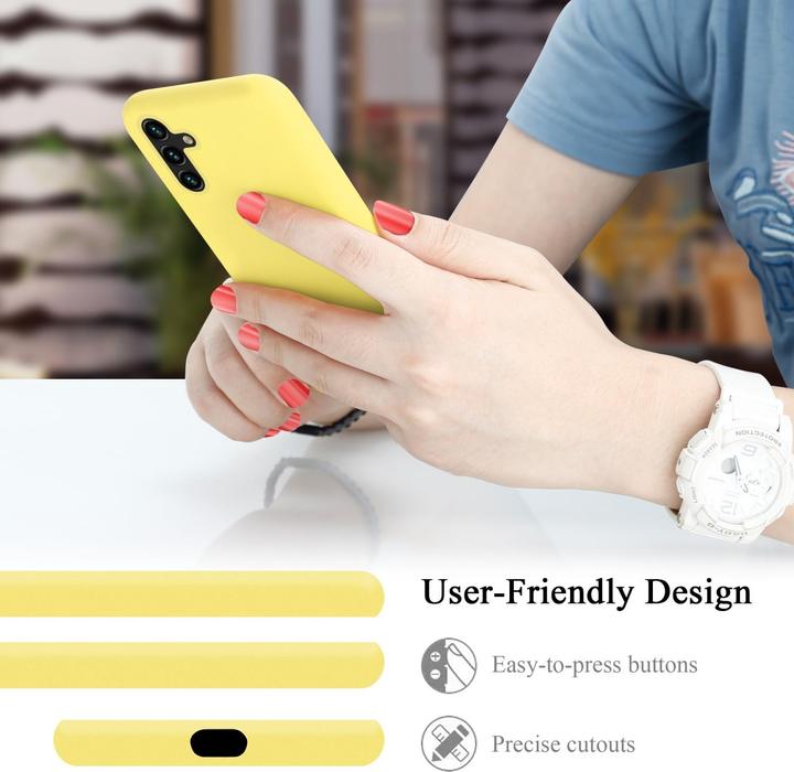 Produktbild Cadorabo TPU Liquid Silicone Case Hülle (Samsung Galaxy A13 5G)