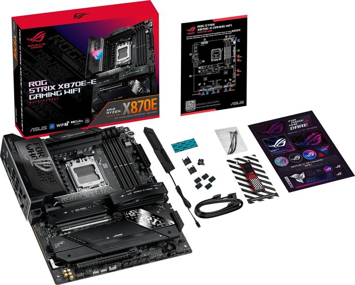 Produktbild ASUS ROG STRIX X870E-E GAMING WIFI (AM5, AMD X870E, ATX)