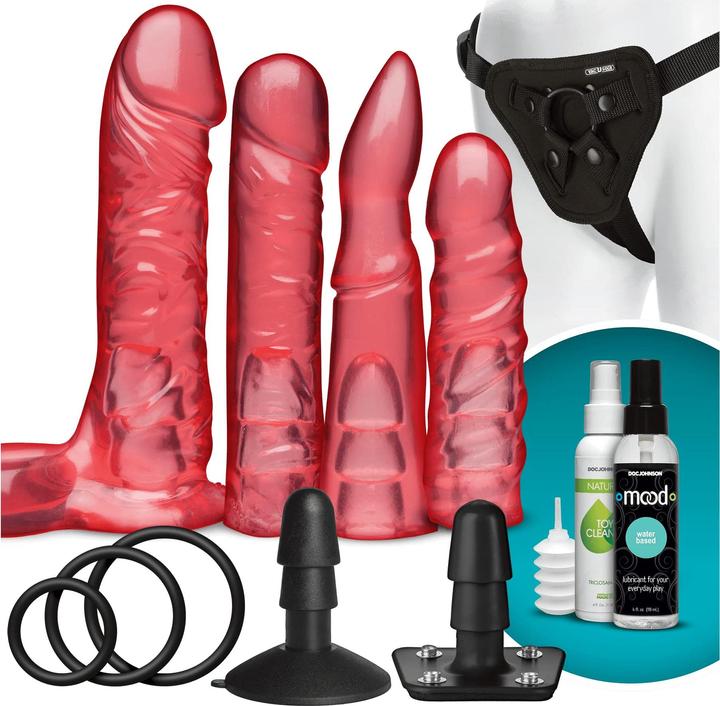 Productafbeelding Doc Johnson Vac-U-Lock - Kristallen Jellies Set