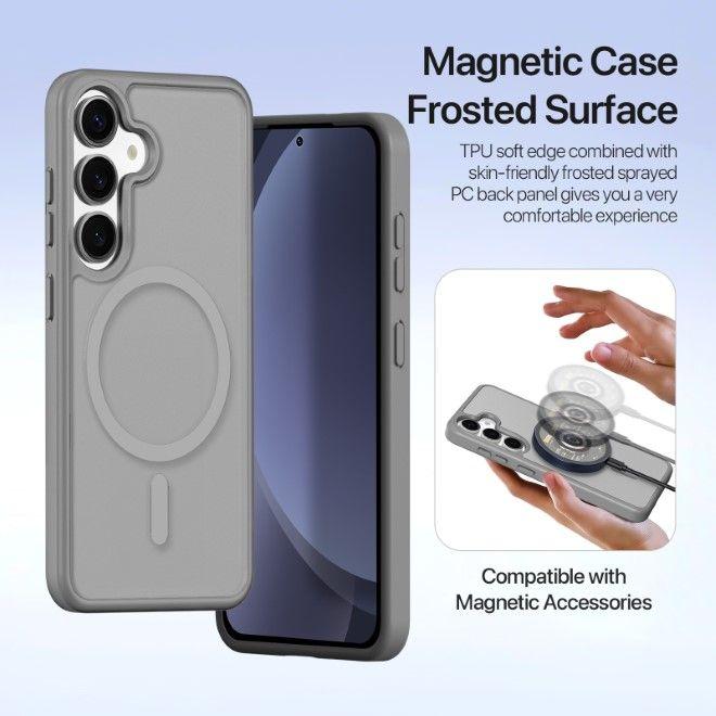 Actual product image Dux Ducis Lawa Series MagSafe Kunstleder Bookcover Hülle (Samsung Galaxy S25+)