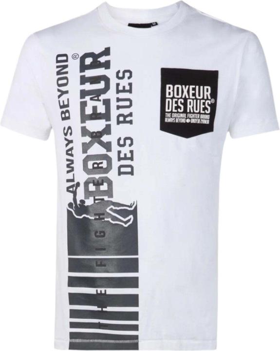 Boxeur des Rues T-Shirt Short Sleeve Tee With Pocket