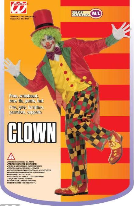Actual product image Widmann Clown costume humor (XL)