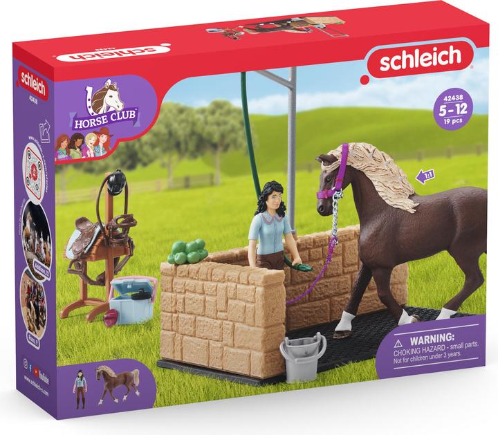 Produktbild Schleich Pferdewaschbox mit Emily und Luna von Hor