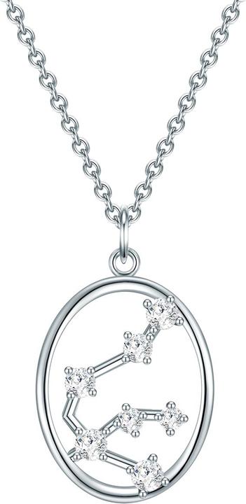 Trilani Damen Sterling Silber Zirkonia silber 42,0 cm Basiskette + 7,0 cm Verlängerung - 28601 (Sterling Silber, 42 - 49 cm)