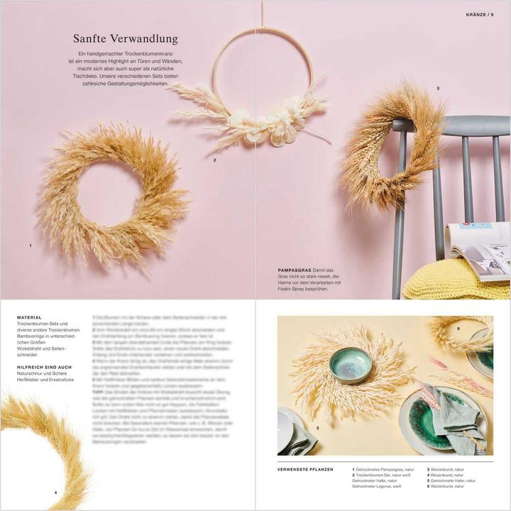 Produktbild Rico Design Handbuch Made by Me Trockenblumen 20 Seiten (Deutsch, 2023)