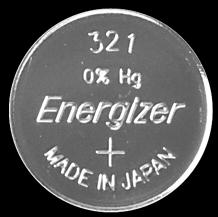 Image du produit Energizer 321 (SR616) (1 pcs, SR616, 15 mAh)