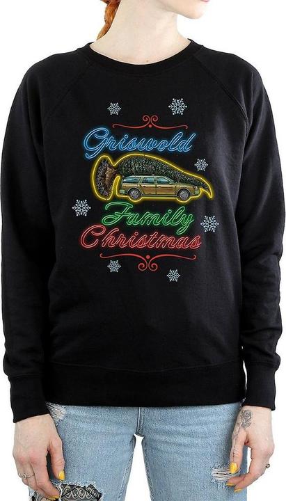 Actual product image National Lampoon´s Vacation Womens/Ladies Griswold Family Christmas Sweatshirt (M)