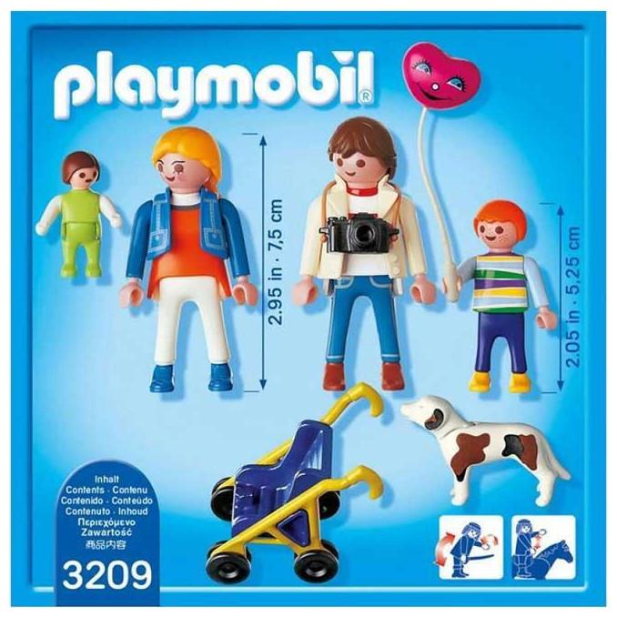 Immagine prodotto Playmobil Passeggiata in famiglia con passeggino (3209, Playmobil City Life)