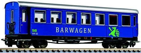 Actual product image Liliput 6-piece train set Murtalbahn 1 steam locomotive and 5 wagons (Track H0)