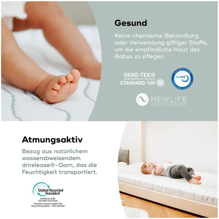 Image du produit Babymoov Cosy'Lite ergonomic mattress 70x140cm (140 x 70 cm)