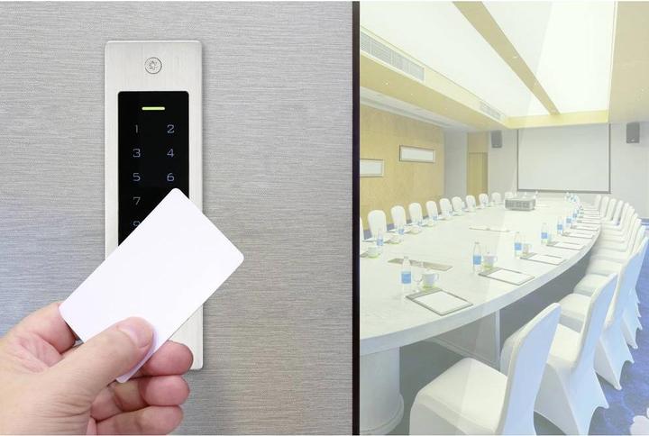 Productafbeelding Sygonix SY-5231014 Vingerafdruk/RFID-toegangssysteem inbouw 12 V/DC, 18 V/DC IP (Vingerafdruk, Sleutelkaart)