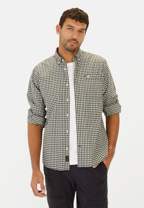 Image du produit Camel Active Kariertes Langarmhemd aus Baumwolle (3XL)