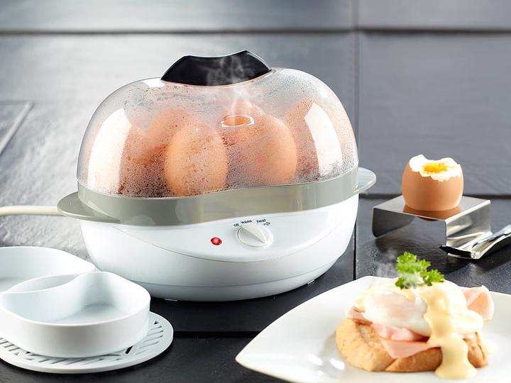 Produktbild Rosenstein & Söhne 2in1-Eierkocher mit Warmhalte-Funktion