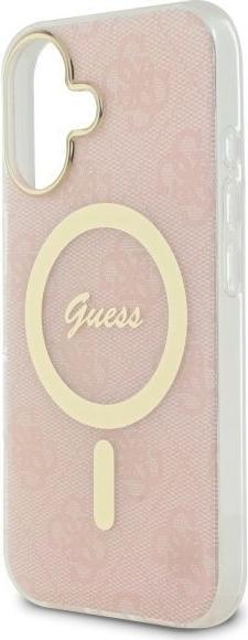 Produktbild Guess GUHMP16MH4STP iPhone 16 Plus 6.7" różowy/pink hardcase IML 4G MagSafe (Apple iPhone 16 Plus)
