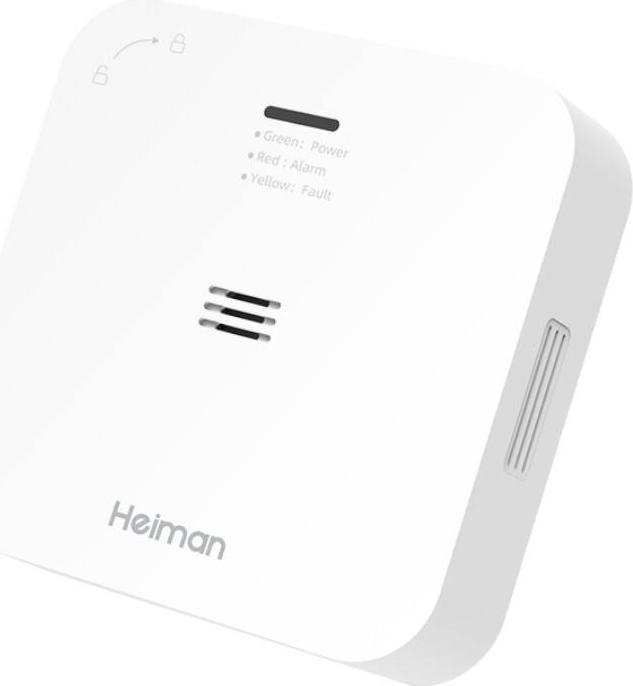 Produktbild Heiman WiFi-Kohlenmonoxidsensor