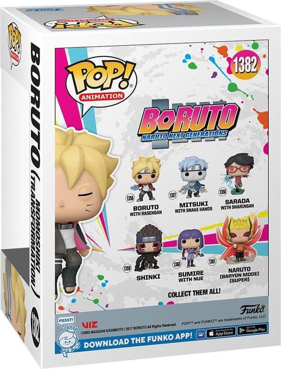 Actual product image Funko POP! Animation Boruto - Boruto (Momoshiki Transformation) Edition Limitée