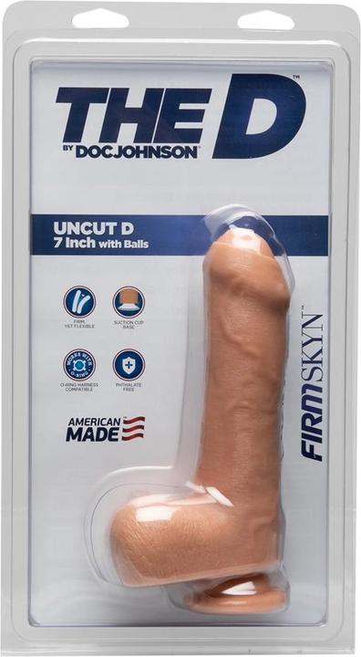Actual product image Doc Johnson Uncut D with Balls