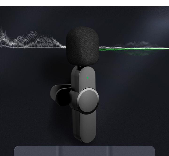 Image du produit Apfelkiste Microphone Lavalier 360° avec USB C - Kit sans fil pour appareil mobile/tablette (3 pièces)