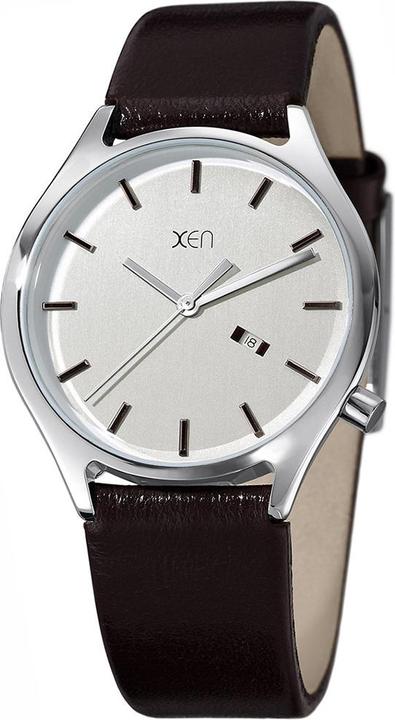 Xen Herrenuhr dunkelbraun XQ0236 (Analoguhr, 40 mm)