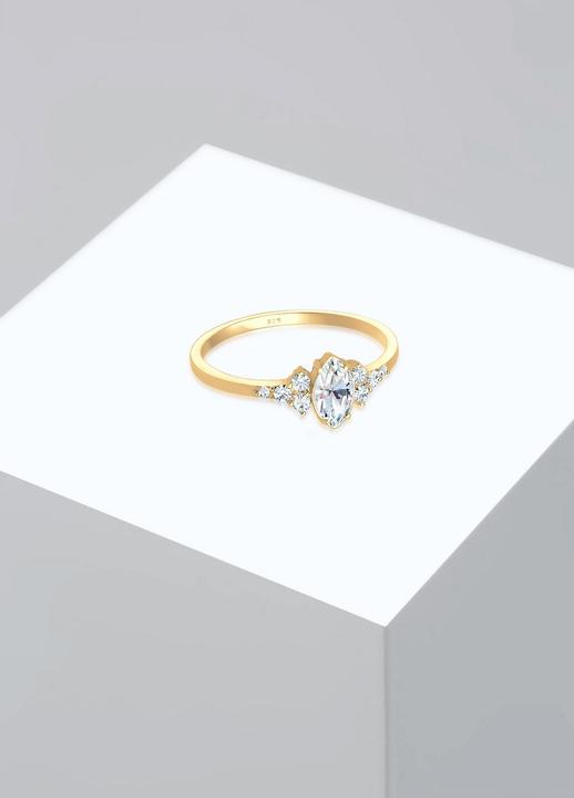 Actual product image Elli Valentin Marquise (56, 925 Silver)