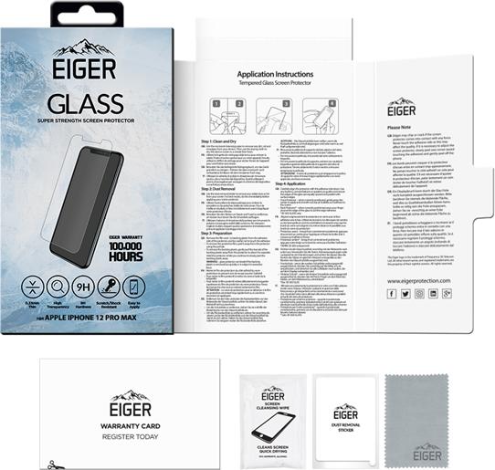 Image du produit Eiger Mountain Glass Clear (1 pièce(s), Apple iPhone 12 Pro Max)