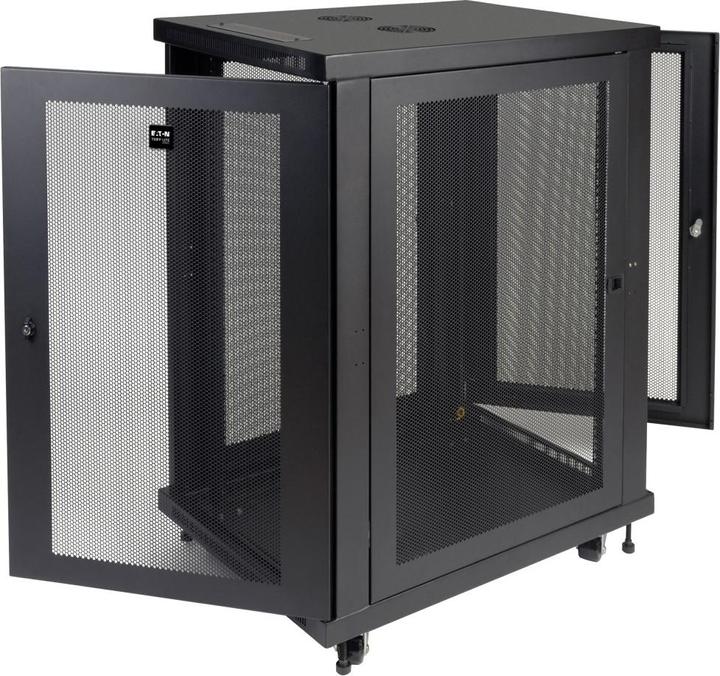 Immagine prodotto Eaton Armadio rack SmartRack 18U a media profondità e mezza altezza (18 HE, Rack da 19 pollici)