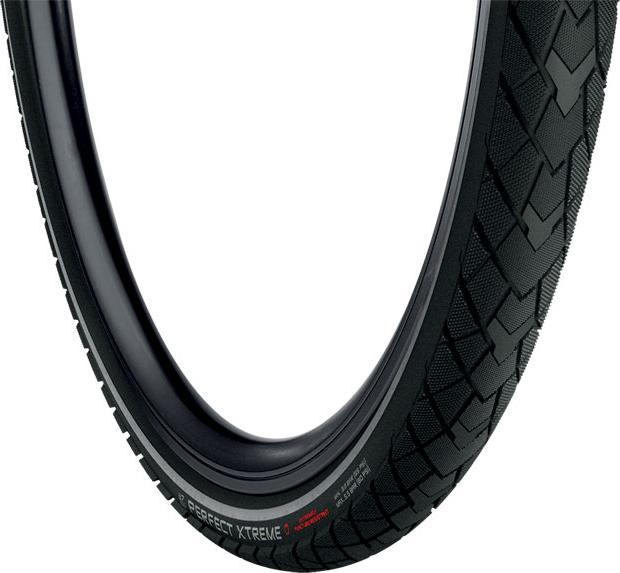 Actual product image Vredestein Perfect Xtreme Maximum Protection bicycle tyre, black, 37-622/28x1.5/8x1.3/8 (37-622)