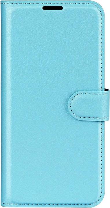 Actual product image Cover-Discount iPhone 14 Plus - Leather Case Cover light blue (Apple iPhone 14 Plus)