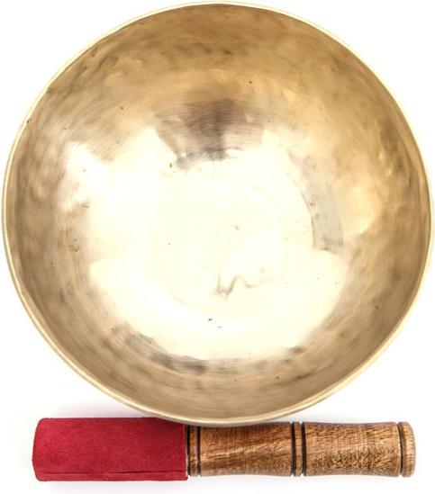Actual product image Cachet Singing bowl with leather clapper (Singing bowl)