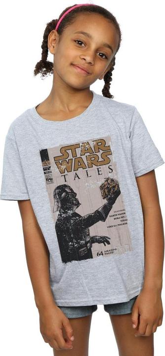 Produktbild Star Wars Darth Vader Comic TShirt Mädchen (116)