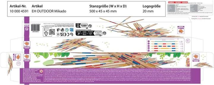 Image du produit Eichhorn Mikado d'extérieur XL (Allemand, Français, Italien, Anglais)