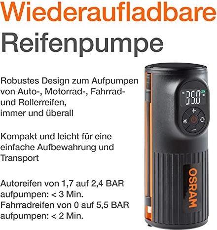 Actual product image Osram Tyreinflate 2000 (8.30 bar, 0 l)