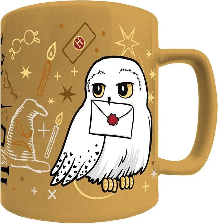 Actual product image Pyramid Harry Potter Fuzzy Mug Hedwig (440 ml, 1 x)