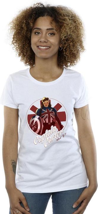 Image du produit - T-shirt WHAT IF CAPTAIN CARTER - Femme (L)