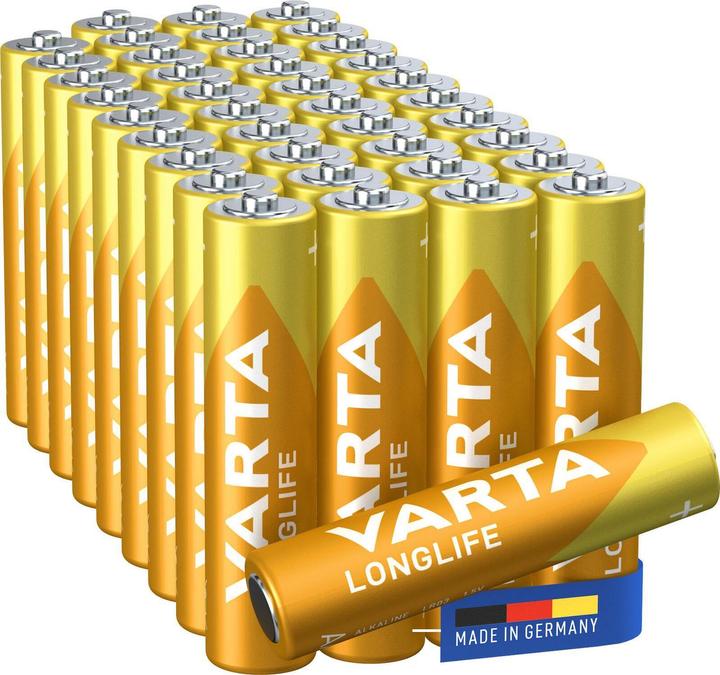 Varta Longlife (40 Stk., AAA, 2.40 mAh)