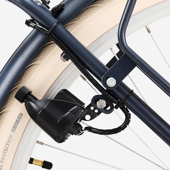 Actual product image Btwin City Bike 28 Zoll Elops 520 LF dunkelblau