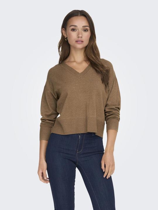 Actual product image JdY V-neck knit jumper (S)