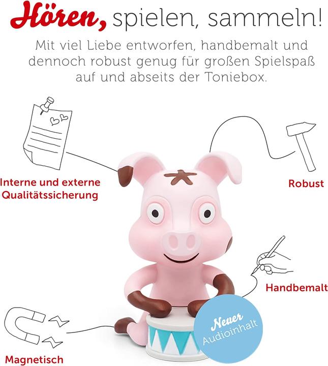 Image du produit Tonies Chansons pour enfants préférées - Chansons d'animaux (Relance) (Allemand)