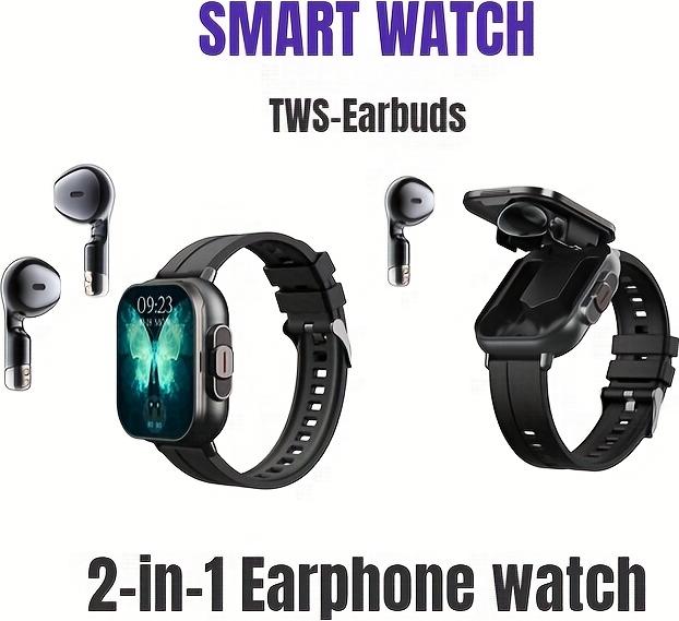 Immagine prodotto PhoneLook GeiLiVity TWS Ohrhörer Smartwatch Sport Tracker Musikspiel Nachrichtenanzeige USB Aufladung (42 mm)