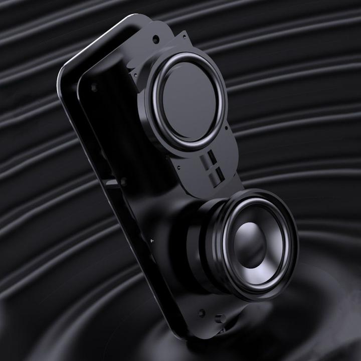 Produktbild Dudao Y17 Bluetooth-Uhr/Lautsprecher – Silber (Stromversorgung über USB)
