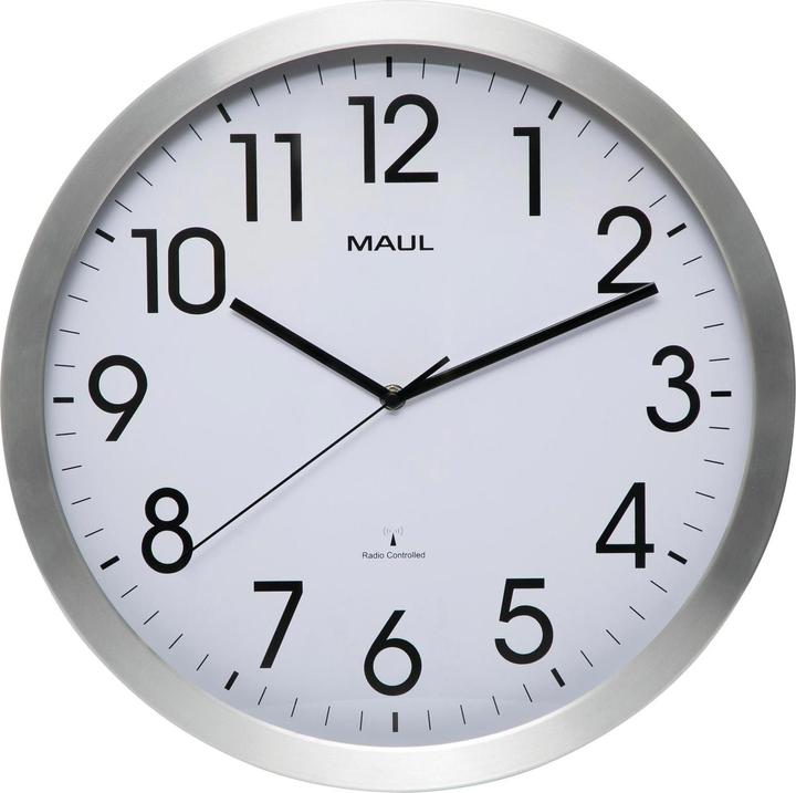 Immagine prodotto Maul Orologio da parete MAULmove Ø 40 cm, argento (40 cm)